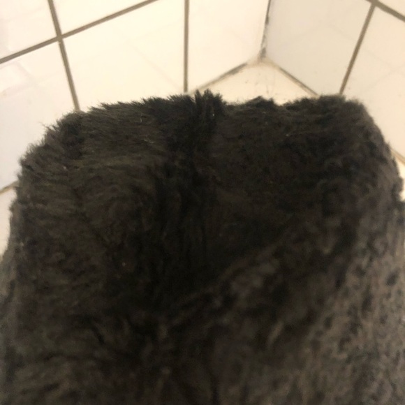 Vintage size large men’s faux fur fedora with Braided Trim and ear flaps- used - Picture 4 of 9